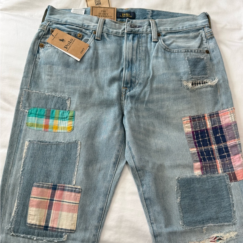 Polo Ralph Lauren’s Avery Boyfriend is detailed with madras, gingham and plaid - Picture 1 of 16